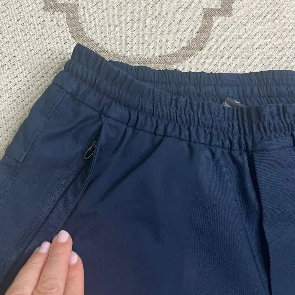 Lululemon Engineered Tech-Woven Straight-Leg Pants True Navy Size M LM5APAS